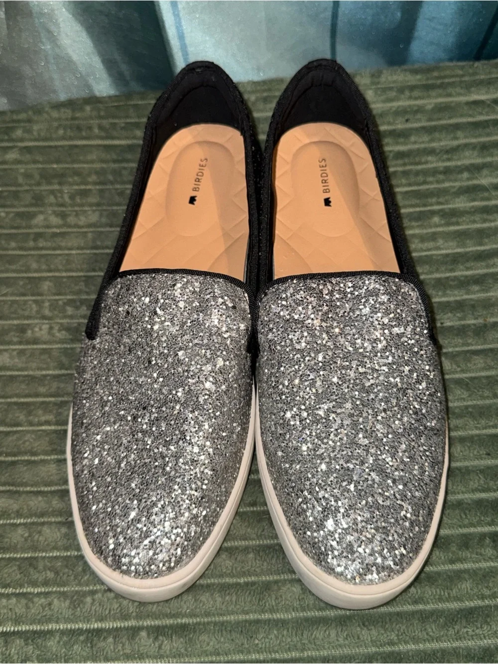 Birdies sparkling silver